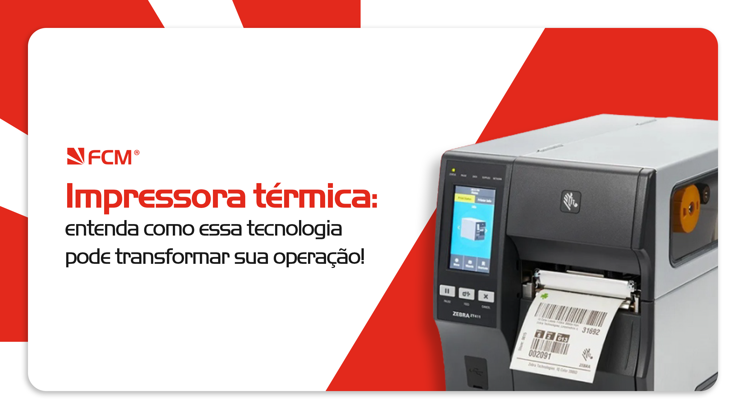 Saiba como a impressora térmica funciona, suas principais aplicações e por que ela pode reduzir custos e aumentar a produtividade no seu negócio.