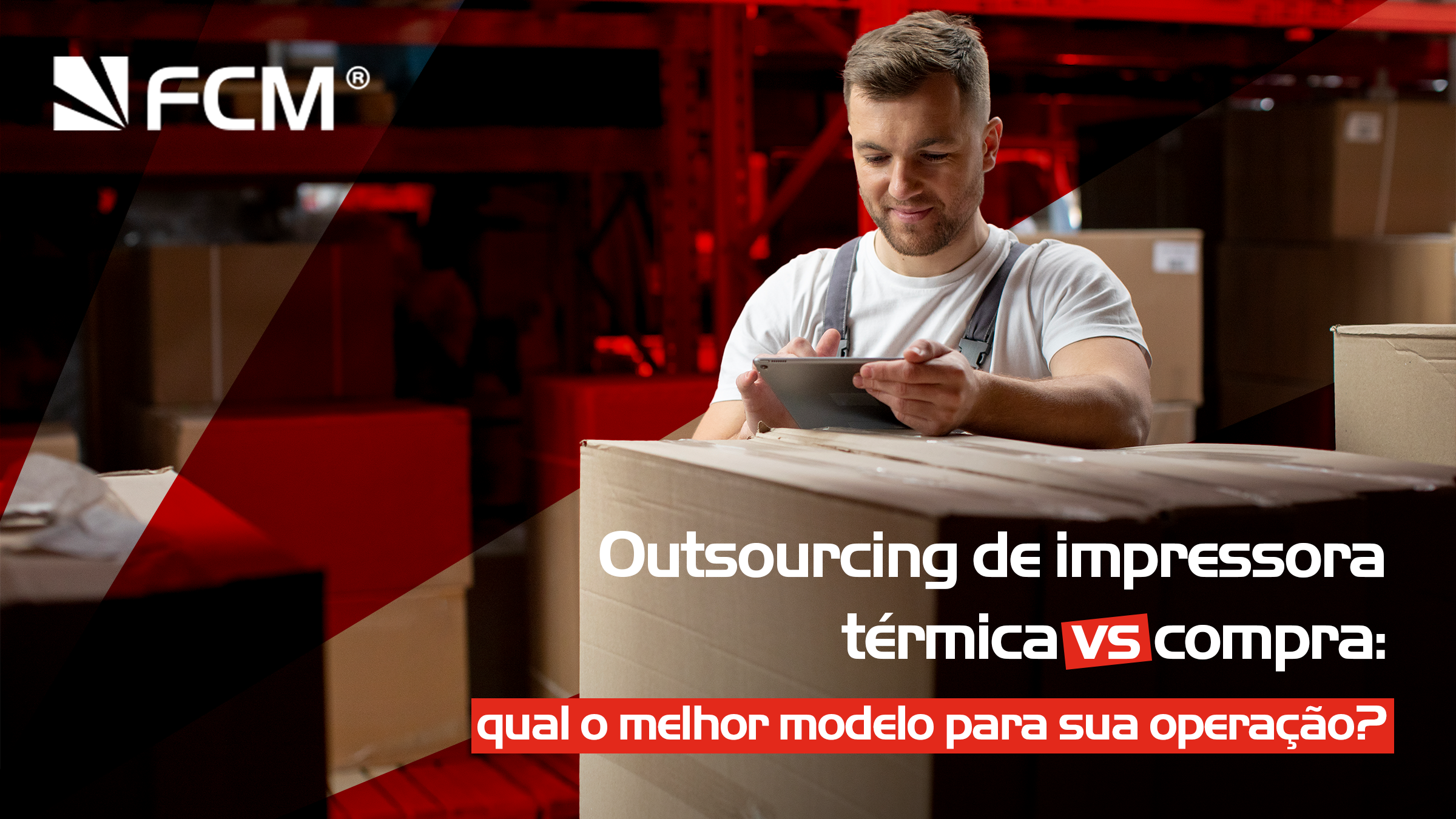 Outsourcing de impressora térmica vs compra: qual o melhor modelo para sua operação?