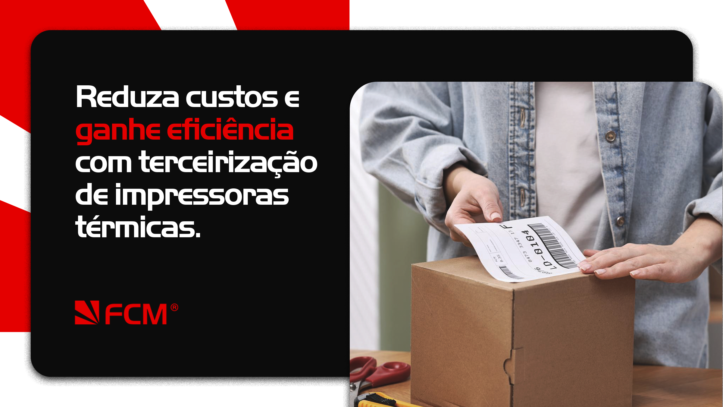 Terceirização de impressoras térmicas reduz custos em 30-50% e elimina investimentos. Saiba como ganhar eficiência operacional com outsourcing de impressão.