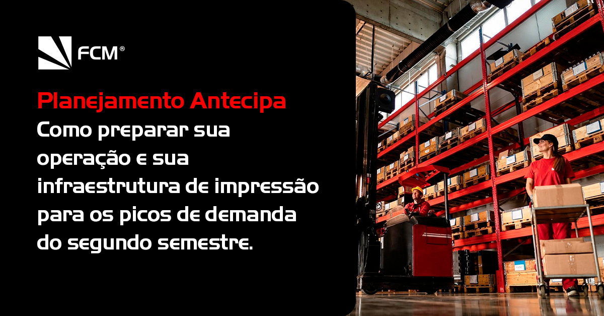 Operação de expedição preparada para os picos de demanda do segundo semestre